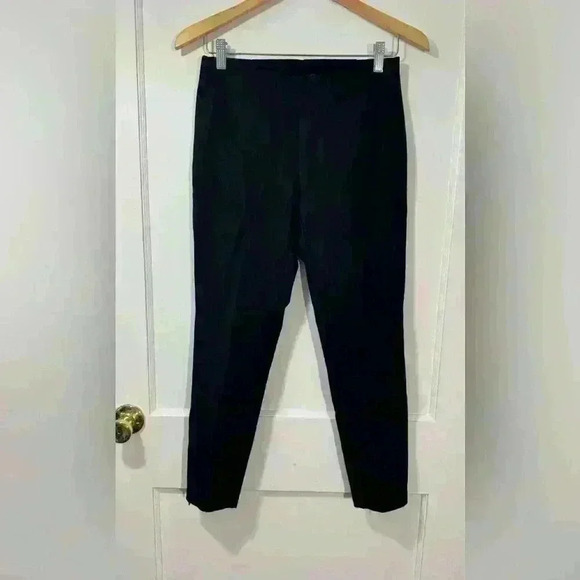 Eileen Fisher Pull-on Black pants with zipper detail - Picture 1 of 5